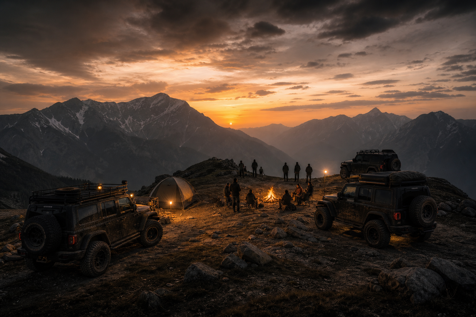 FAC Offroad dağ kampı